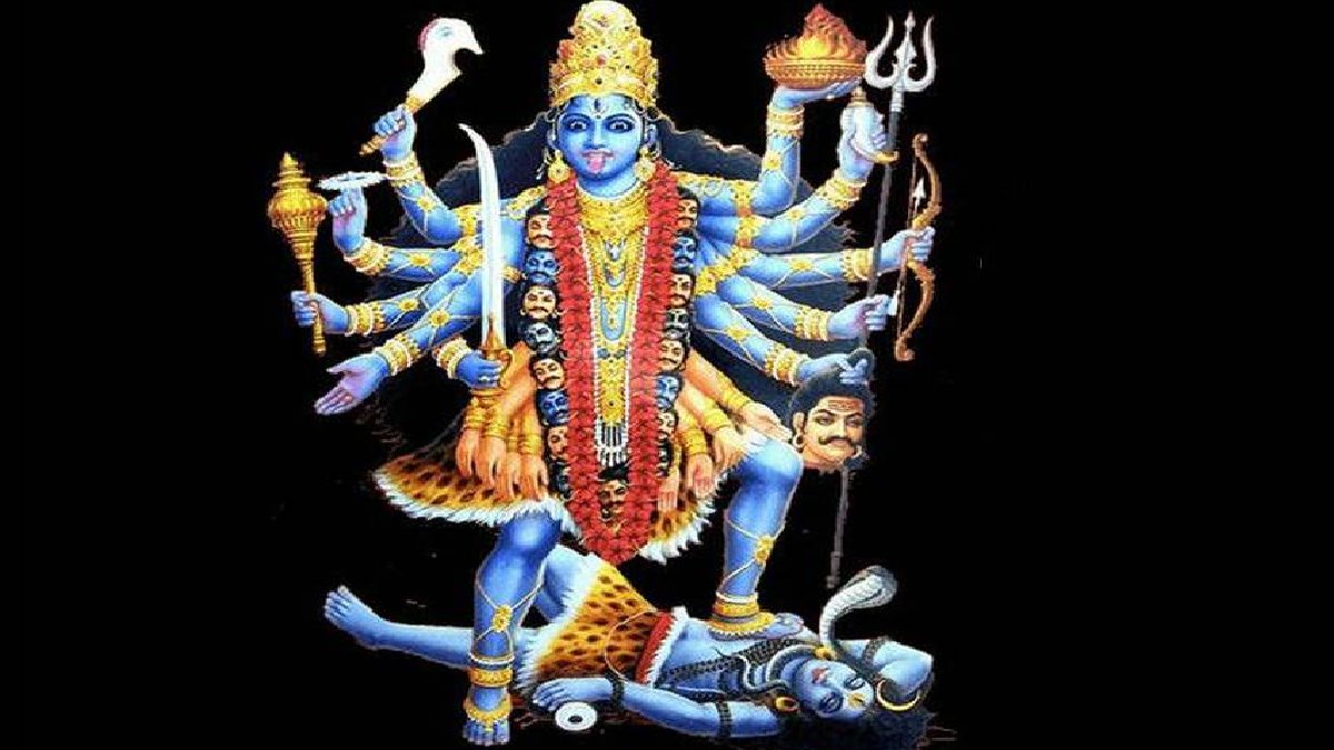 आषाढ़ गुप्त नवरात्रि की प्रथम देवी माता कालिका, ...