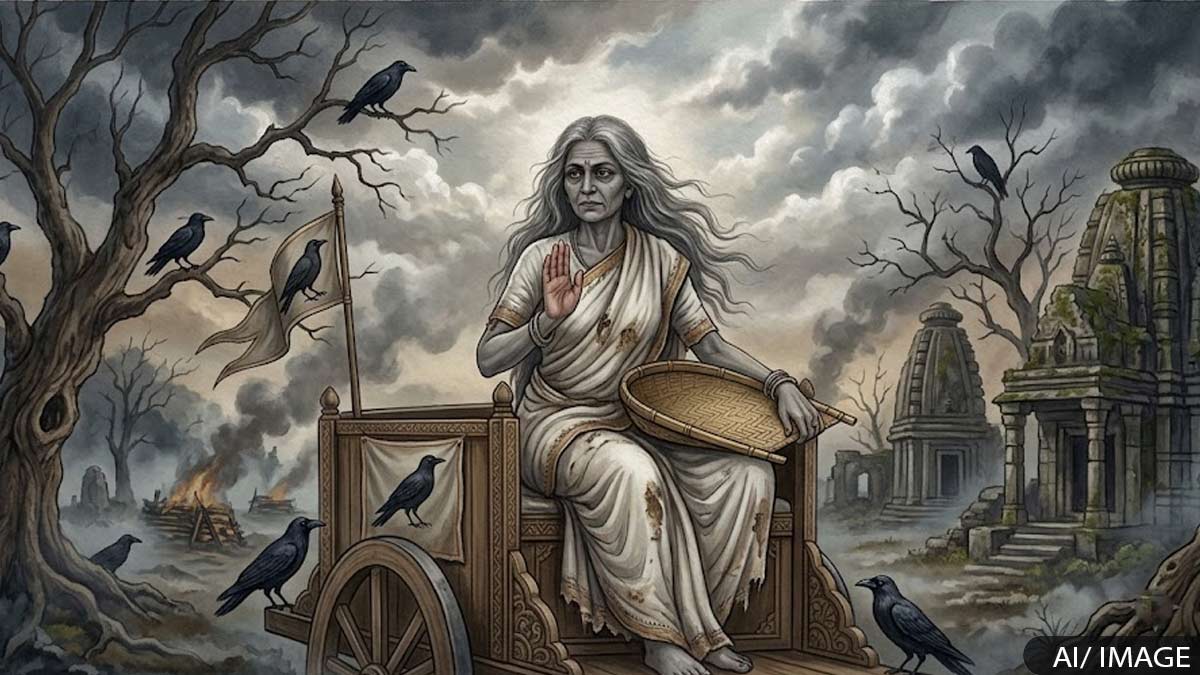 आषाढ़ गुप्त नवरात्रि की सातवीं देवी मां धूमावती, जानिए पूजा विधि