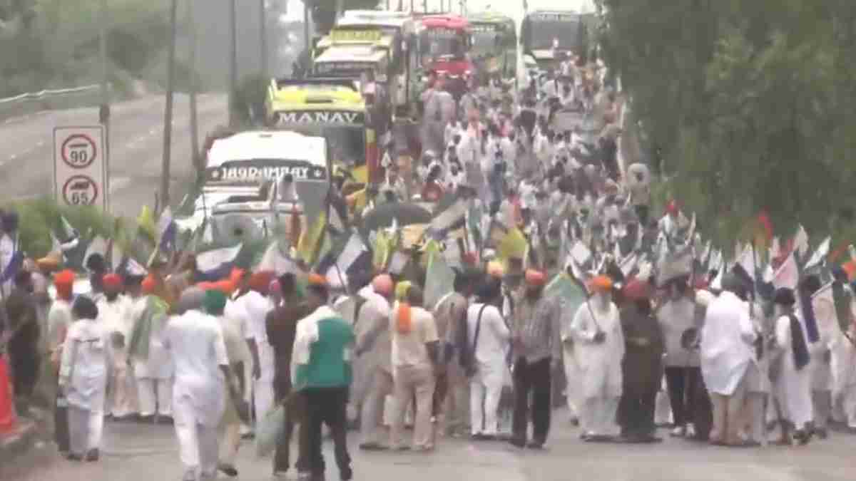 farmers protest : shambhu border closed farmers protest
