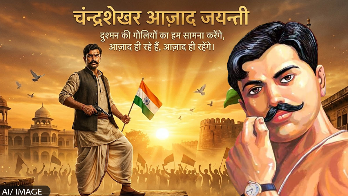 Azad Jayanti 2026: जयंती विशेष: चन्द्रशेखर आजाद ...