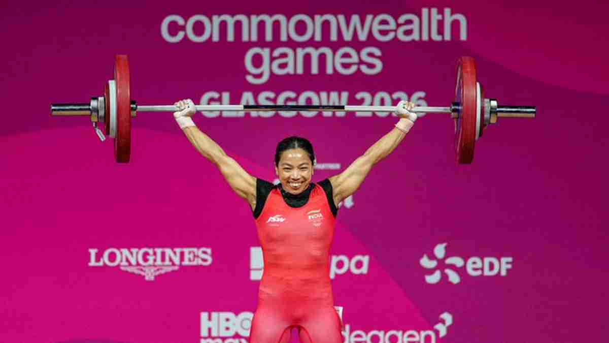 meerabai chanu wins gold in common wealth games 2026 meerabai chanu wins gold in common wealth games 2026