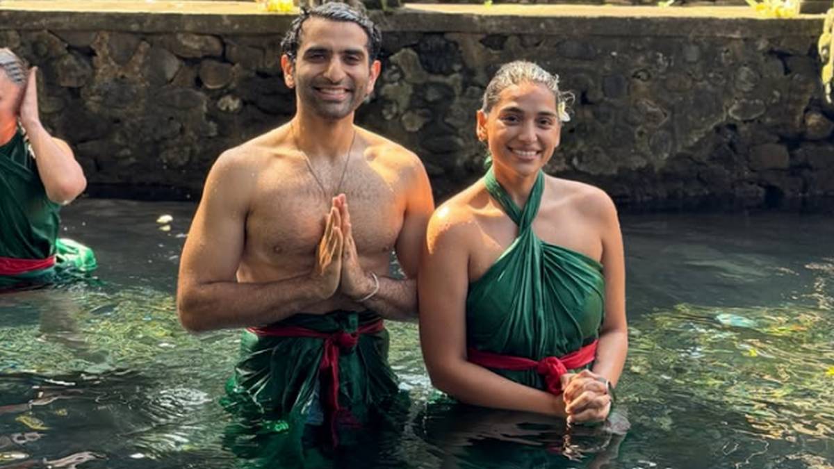 मंगेतर समीक्षा शेट्टी संग अर्चना पूरन के बेटे ...