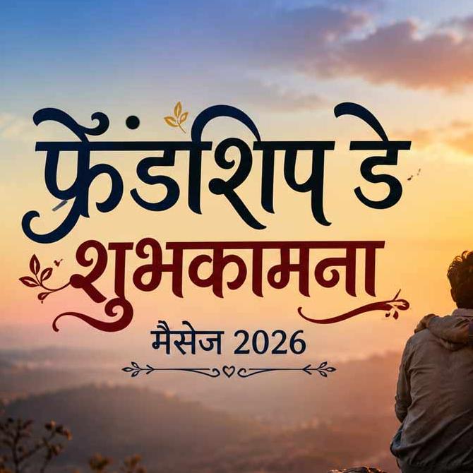 Friendship Day Wishes 2026: फ्रेंडशिप डे पर अपने खास मित्रों को भेजें ये 10 फ्रेंडली शुभकामना मैसेज
