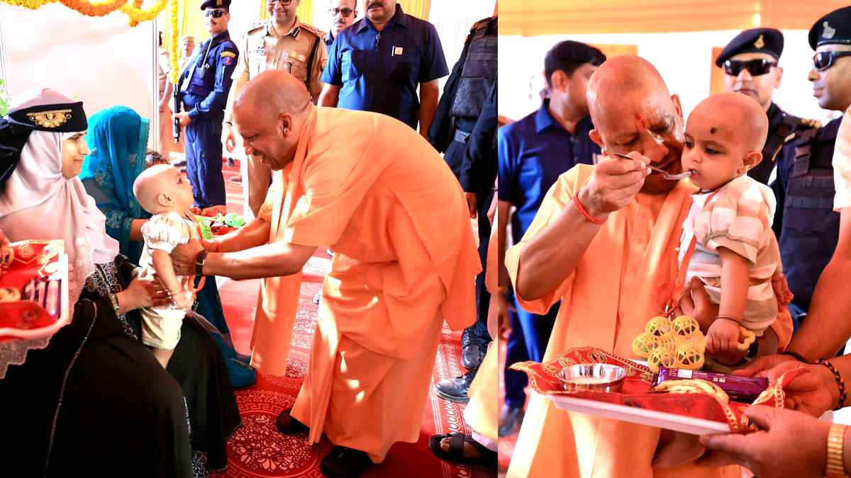 CM Yogi Adityanath Ghazipur News