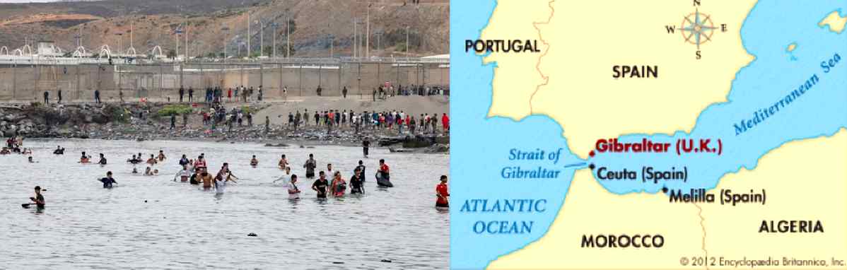 Spain Migrant Invasion