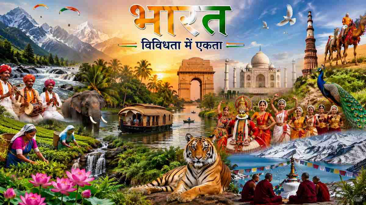 भारत की विभिन्नताओं में समाहित है अटूट अभिन्नता!