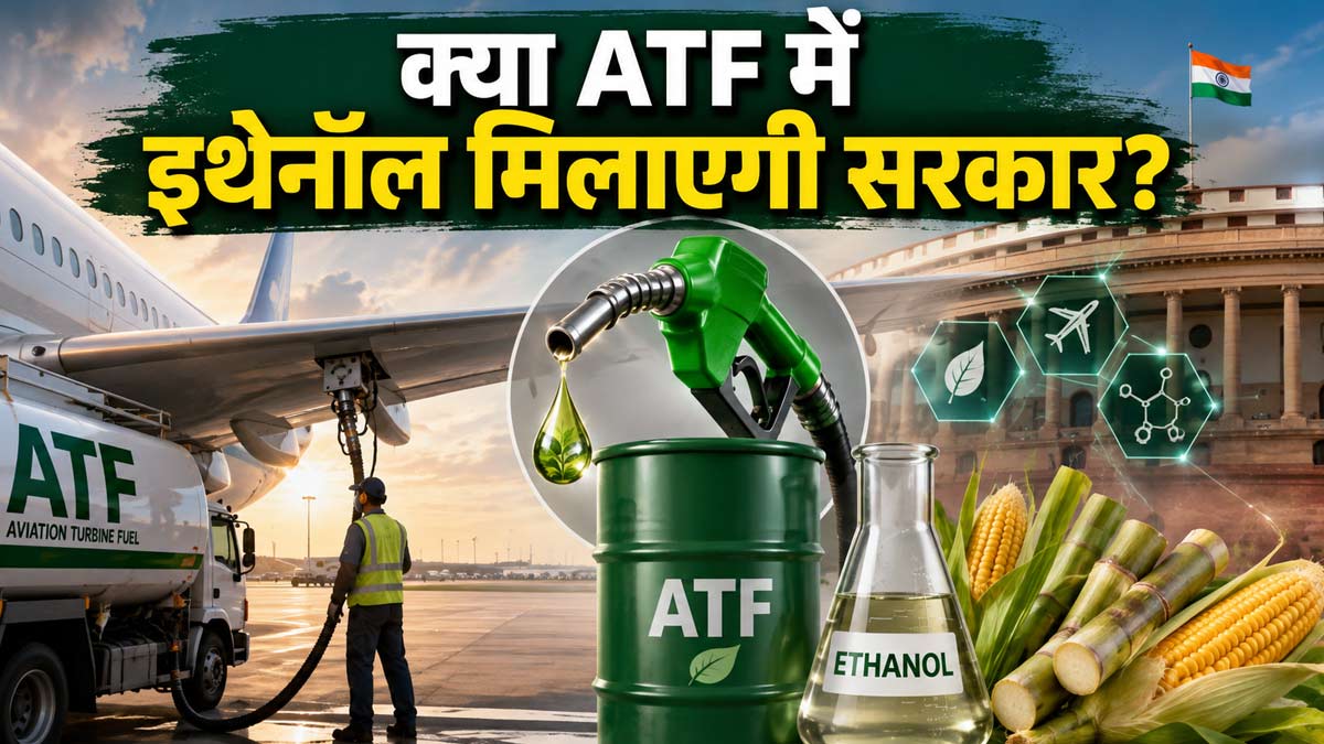 ATF Ethanol Blending : modi govenment answer to kejriwal Photo : AI generated ATF Ethanol Blending : modi govenment answer to kejriwal