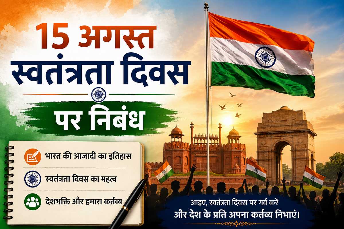 essay on independence day in hindi AI