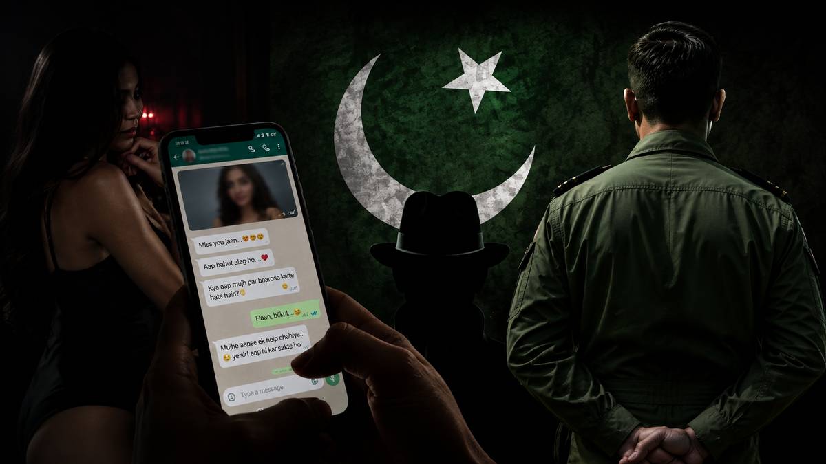 honeytrap Pakistani agent