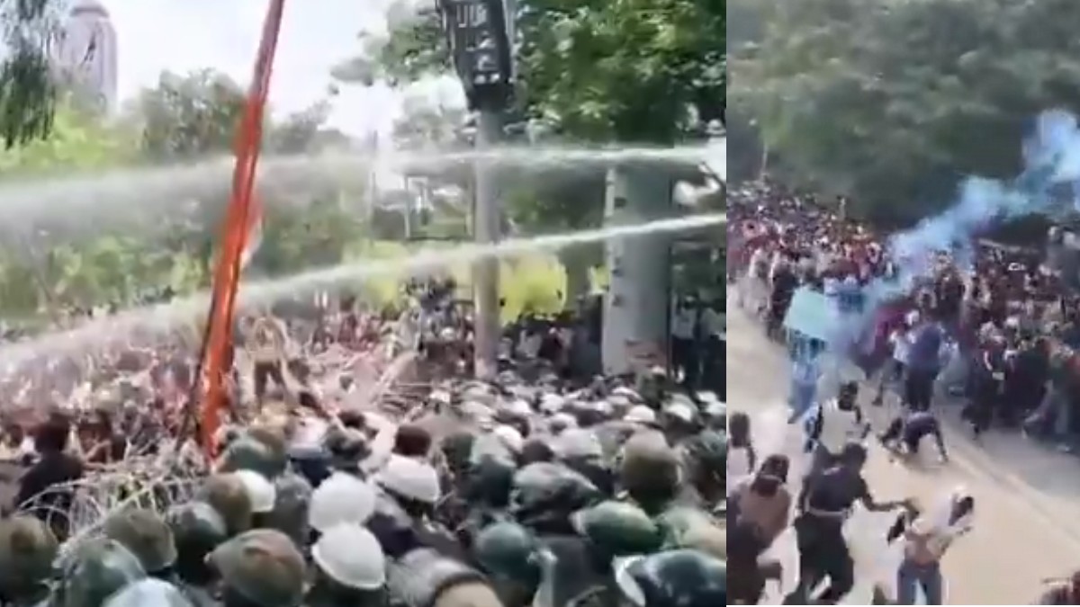 ranchi student protest