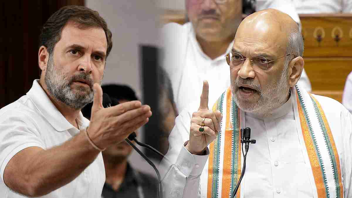 rahul gandhi vs amit shah