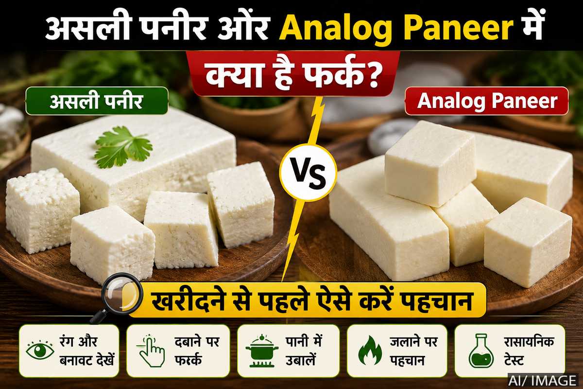 asli paneer and Analog Paneer asli paneer and Analog Paneer