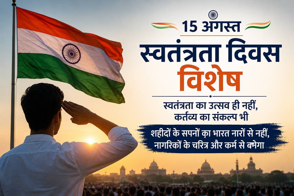 15 अगस्त विशेष: शहीदों के सपनों का भारत नारों से ...