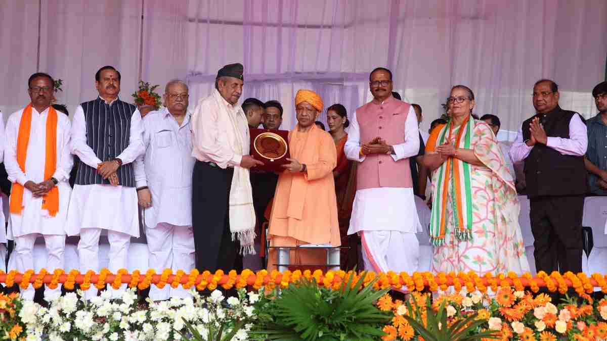 CM Yogi in independence day program