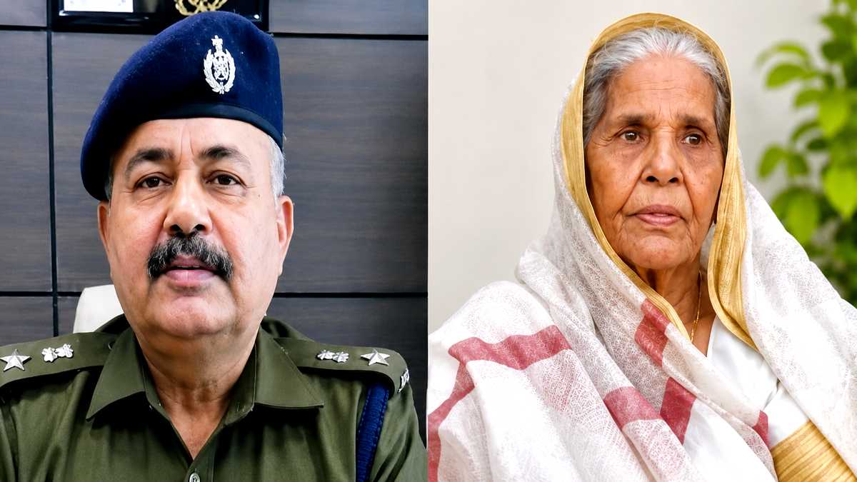 ​यूपी के अंबेडकर नगर में IPS आशुतोष मिश्र की मां ...