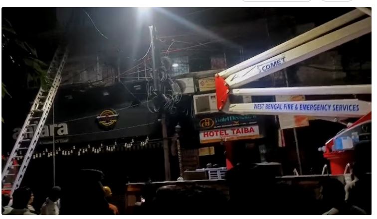 kolkata fire
