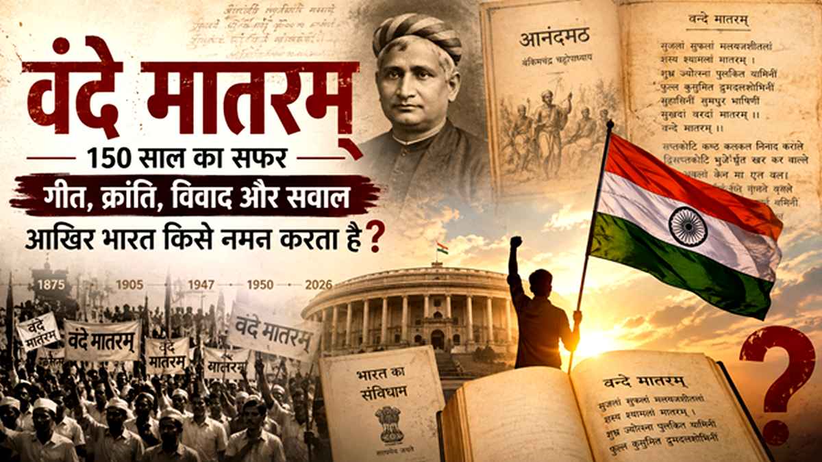 वंदे मातरम् पर फिर घमासान: 150 साल पुराने गीत में ...