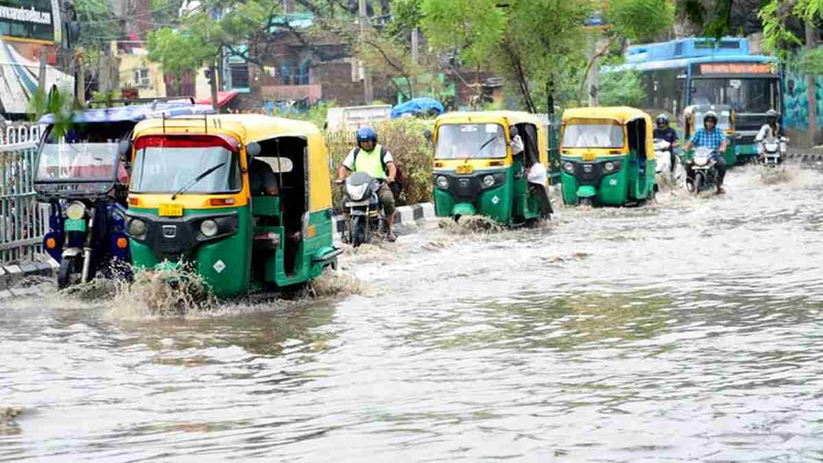 delhi rain