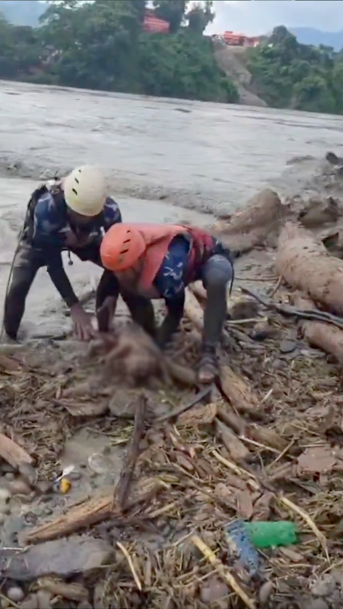 nepal flood