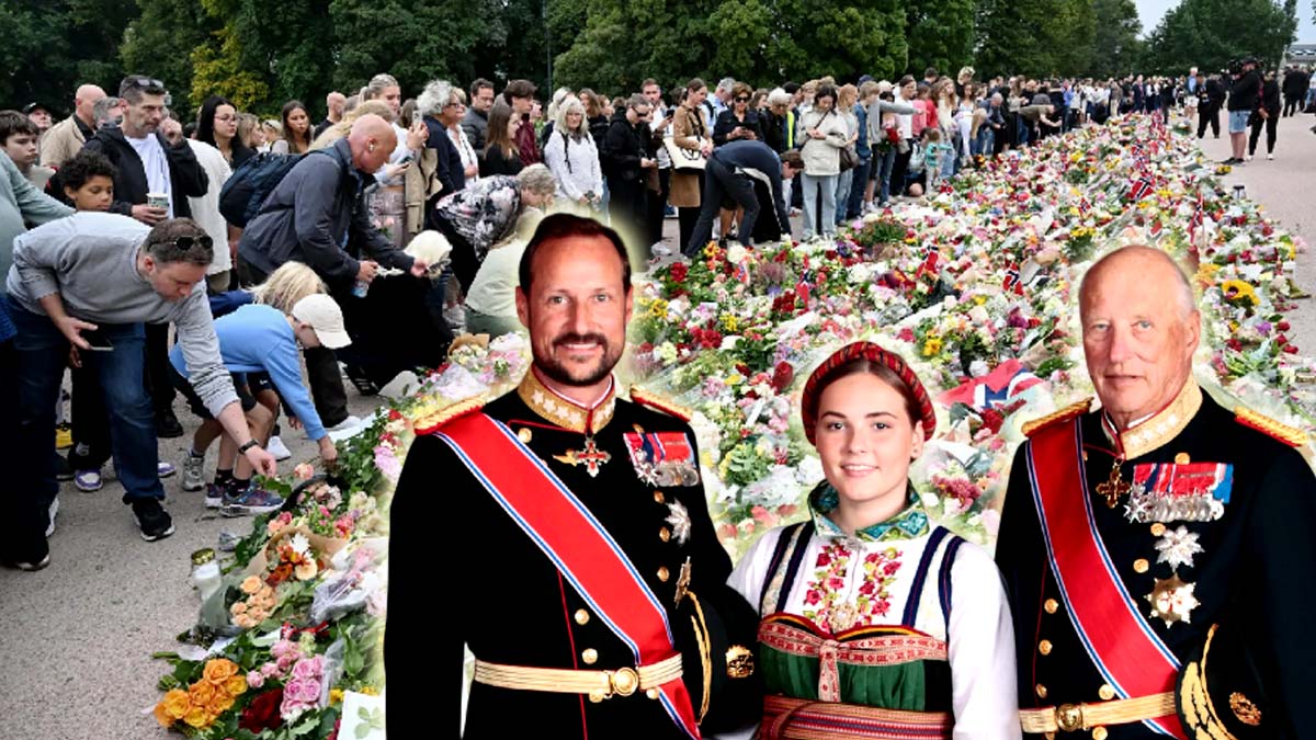 Death of King Harald Norway