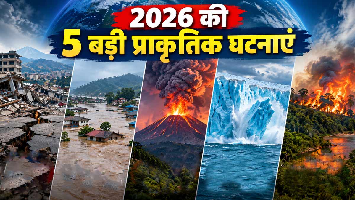 भविष्यवाणियों में पहले ही था 2026 का ये संकट? 5 बड़ी प्राकृतिक घटनाएं हो चुकीं, अब आगे क्या होगा