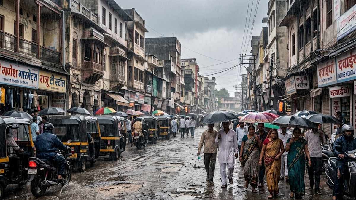 Photo : AI Generated rain alert
