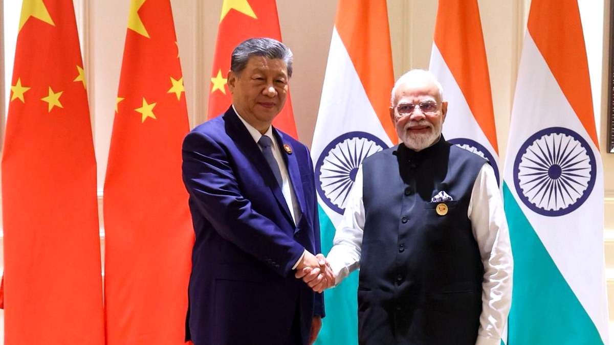 Modi jinping Meeting