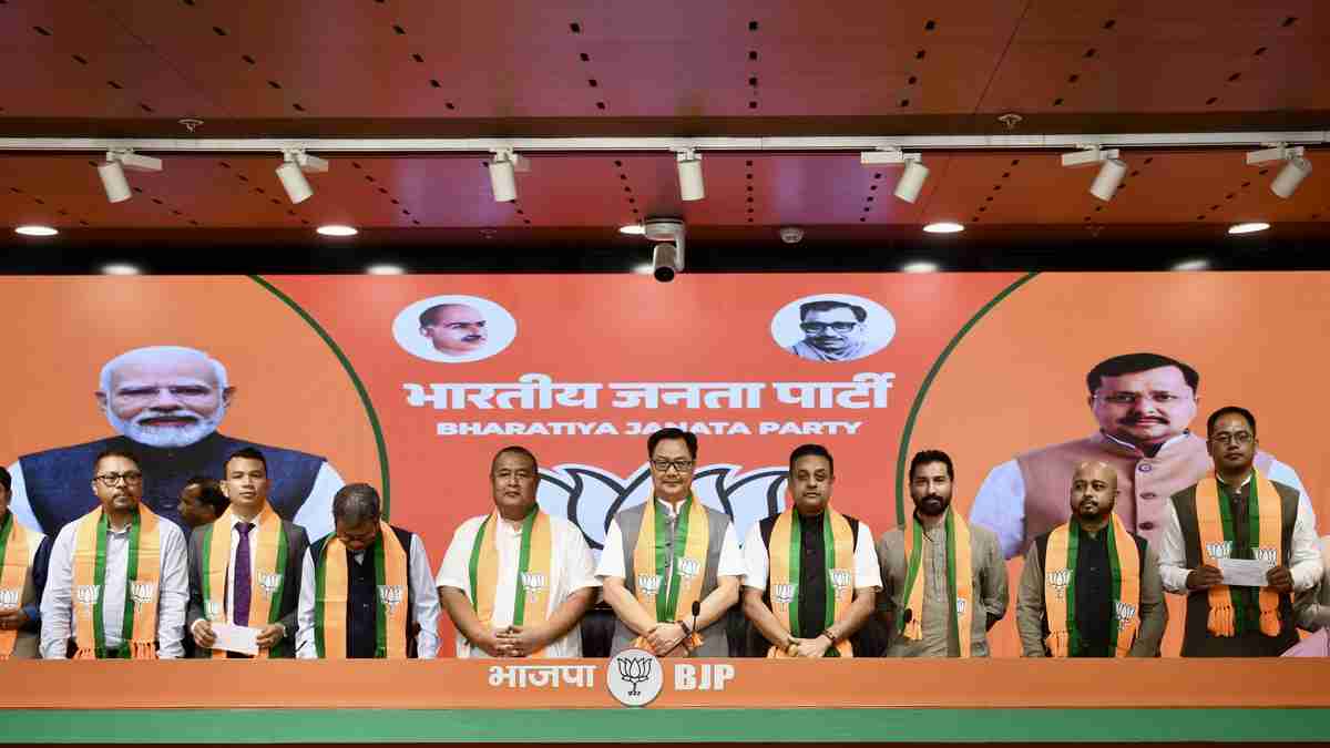 8 UDP MLA Joins BJP 8 UDP MLA Joins BJP