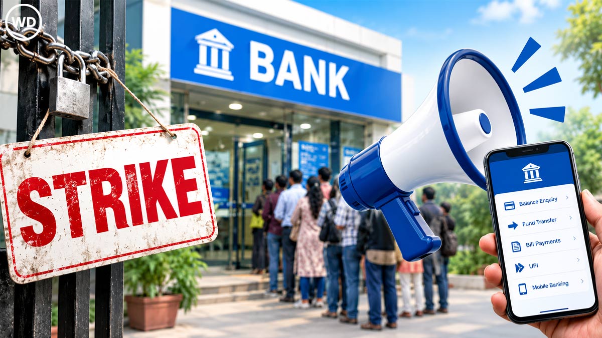 bank strike Photo : AI Generated 3 days bank strike in India