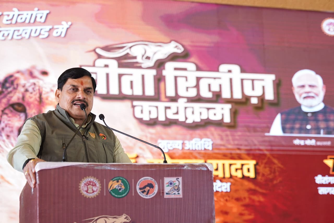 सीएम डॉ. मोहन यादव ने नौरादेही सेंक्चुरी में ...