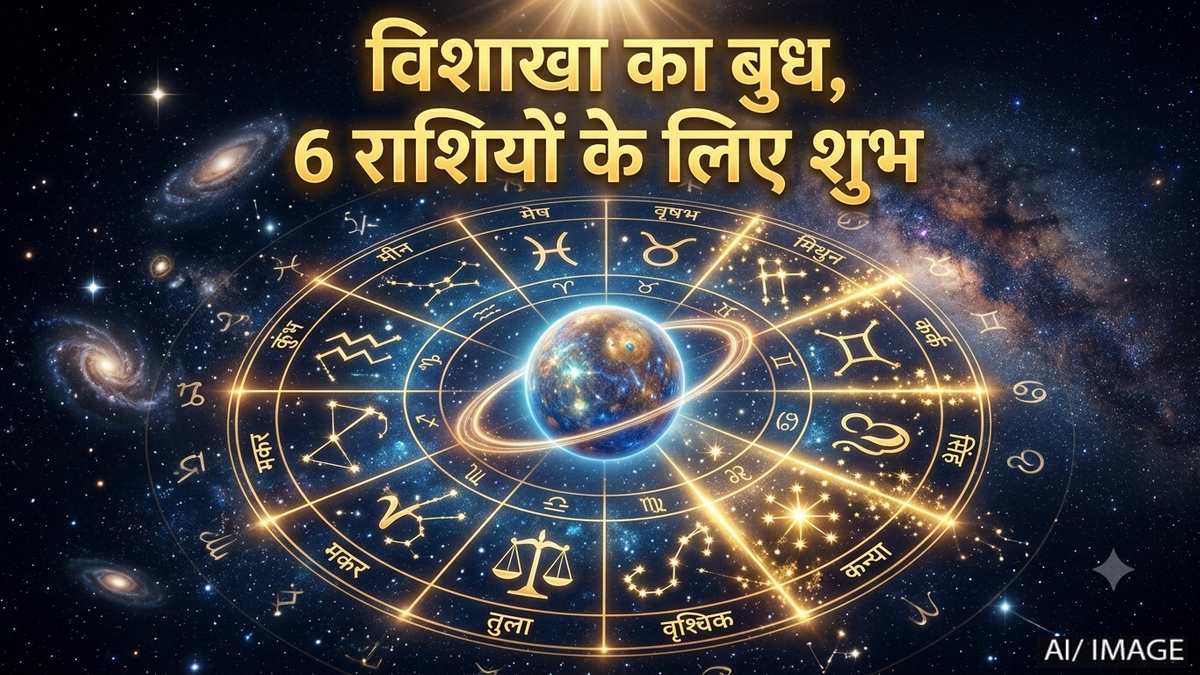 बुध का विशाखा नक्षत्र में गोचर, 6 राशियों के लिए नौकरी और कारोबार में तरक्की...