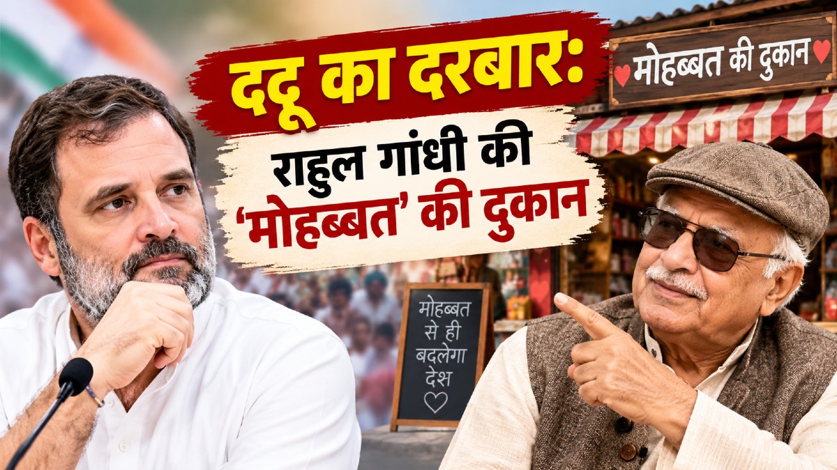 दद्दू का दरबार: राहुल गांधी की 'मोहब्बत की दुकान' ...