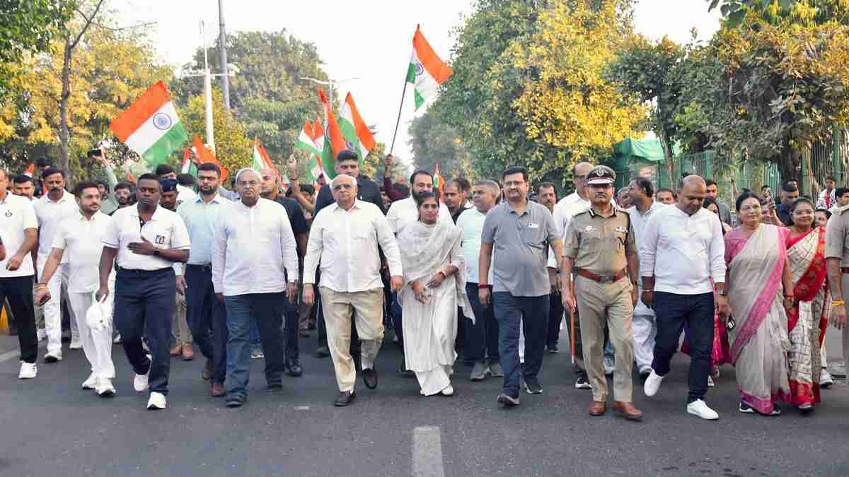 CM bhupendra patel in run for unity
