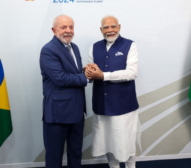 G20 Summit : PM मोदी ने ब्राजील के राष्ट्रपति लुला से मुलाकात की; समग्र द्विपक्षीय संबंधों पर चर्चा की