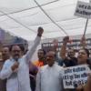 जल संकट को लेकर BJP का AAP सरकार के खिलाफ हल्‍लाबोल, जल बोर्ड ऑफिस पर किया पथराव