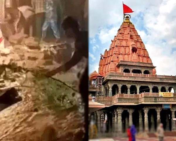 उज्जैन महाकाल मंदिर के पास दीवार गिरी, 2 की मौत, 2 घायल