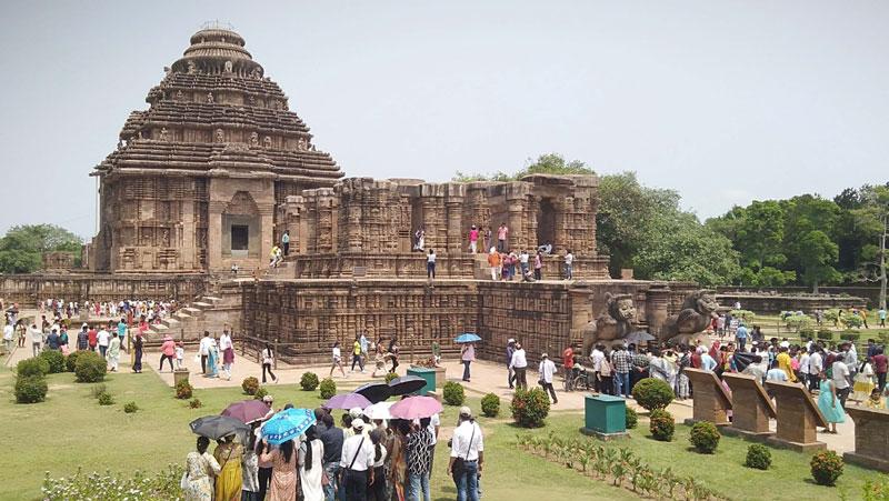 भारत का प्रसिद्ध कोणार्क सूर्य मंदिर