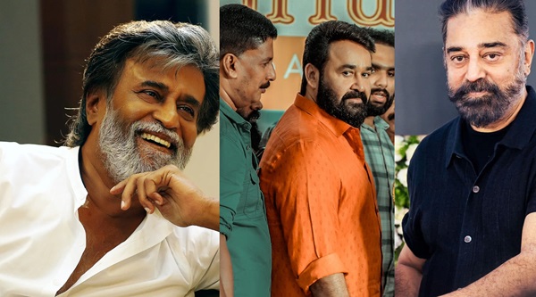 Mohanlal   Rajinikanth  Kamal Haasan