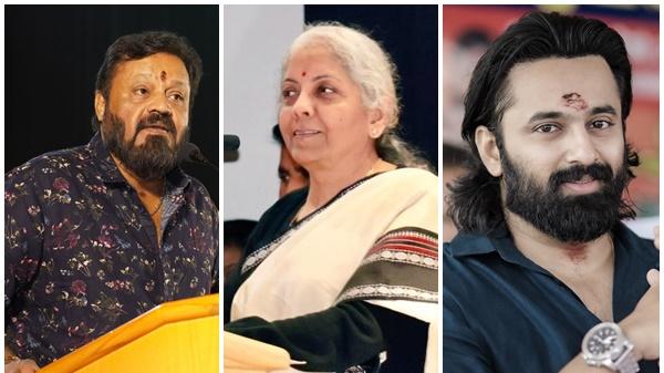 Suresh Gopi, Nirmala Seetharaman, Unni Mukundan