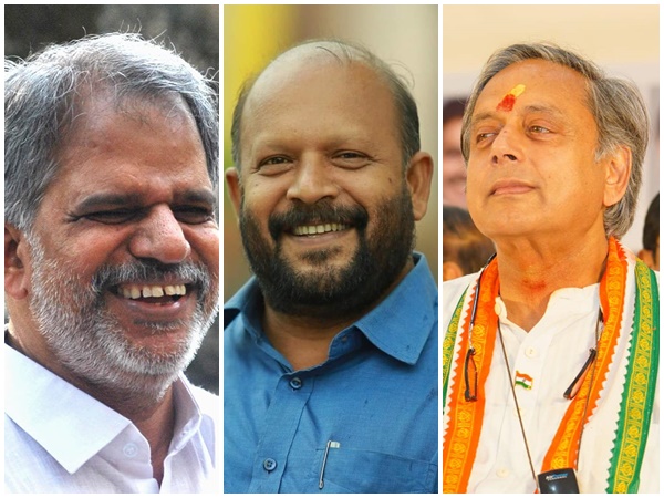 A Vijayaraghavan, VS Sunil Kumar, Shashi Tharoor