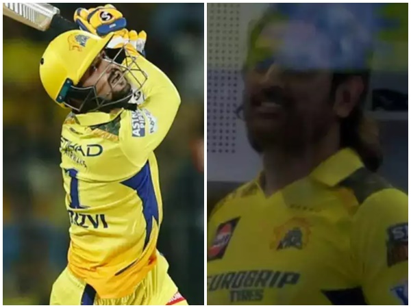 Sameer Rizvi and MS Dhoni