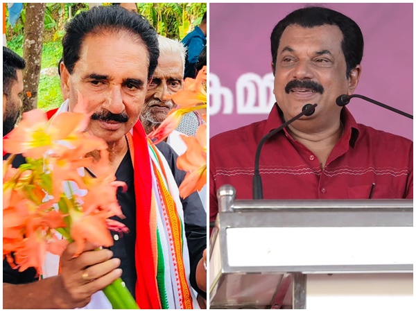 NK Premachandran and Mukesh