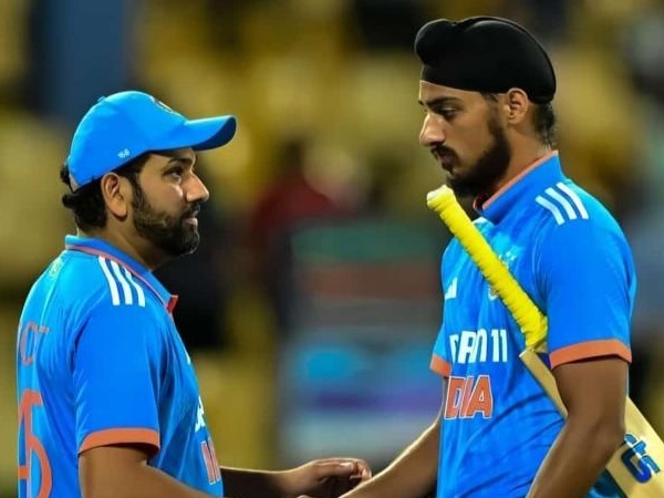 Rohit Sharma and Arshdeep Singh