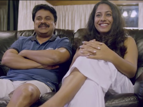 Dileep and Jyothi Krishna (Film : Life of Josootty )