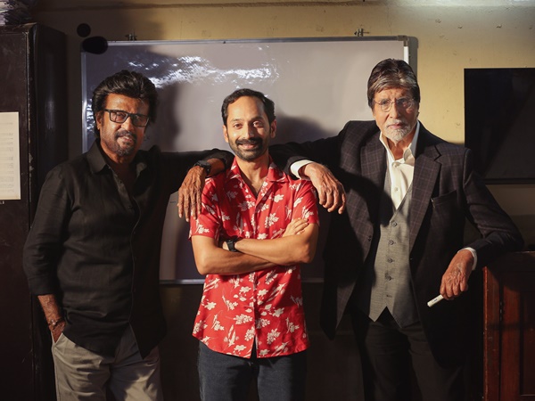 Rajanikanth, Fahadh Faasil and Amitab Bachan