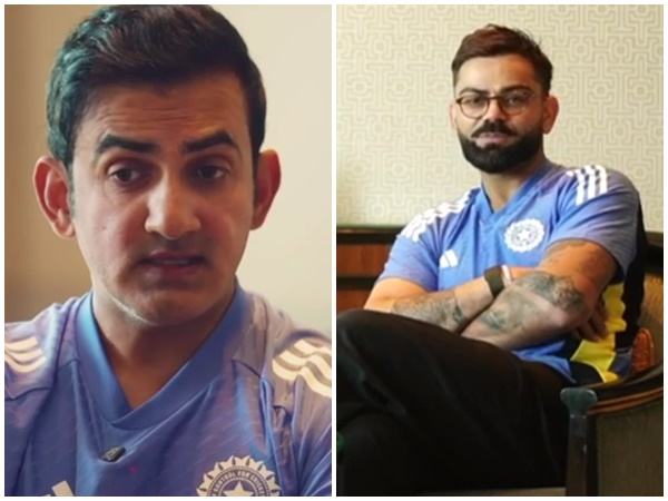 Gautam Gambhir and Virat Kohli