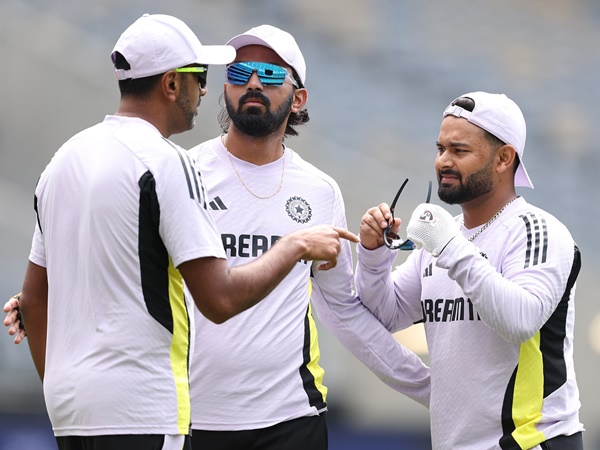 Ravichandran Ashwin, KL Rahul and Rishabh Pant