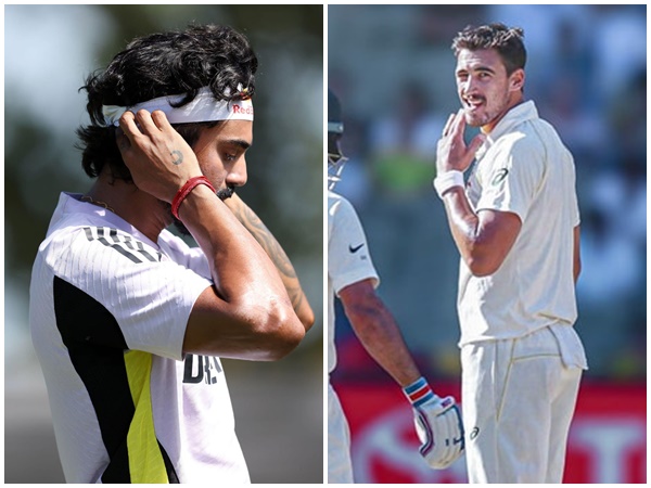 KL Rahul and Mitchell Starc