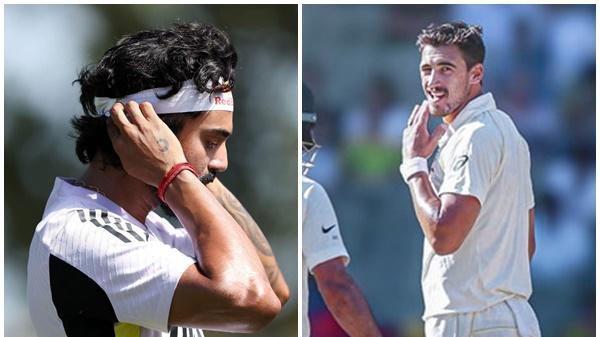 KL Rahul and Mitchell Starc