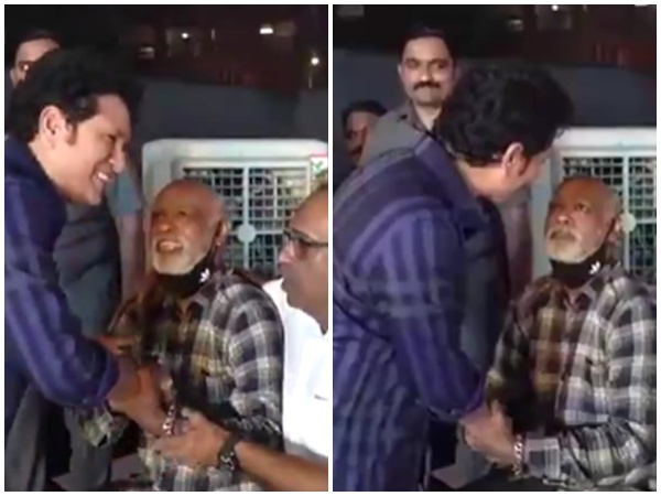 Sachin Tendulkar and Vinod Kambli